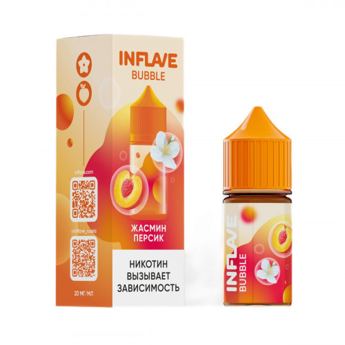 INFLAVE BUBBLE Жасмин персик 30мl. 2%